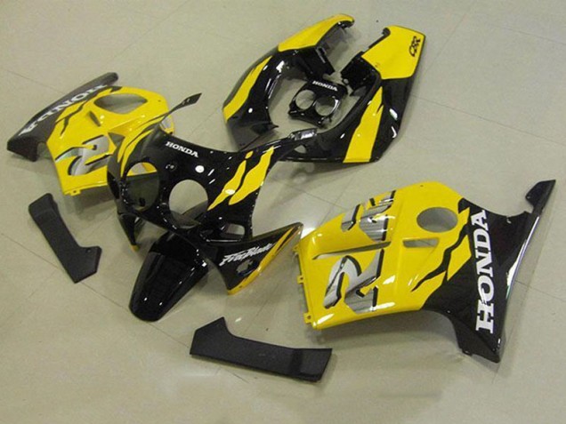 1988-1989 Yellow Black Honda CBR250RR MC19 MC19 Fairings 1988-1989 Yellow Black Honda CBR250RR MC19 MC19 Fairings