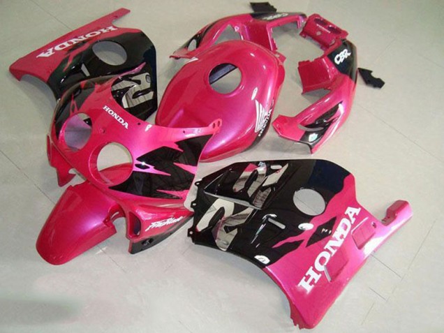 1991-1998 Black Pink Honda CBR250RR MC22 MC22 Fairings 1991-1998 Black Pink Honda CBR250RR MC22 MC22 Fairings