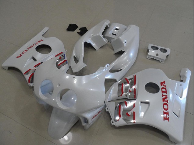 1991-1998 Pearl White Red Honda CBR250RR MC22 MC22 Fairings 1991-1998 Pearl White Red Honda CBR250RR MC22 MC22 Fairings