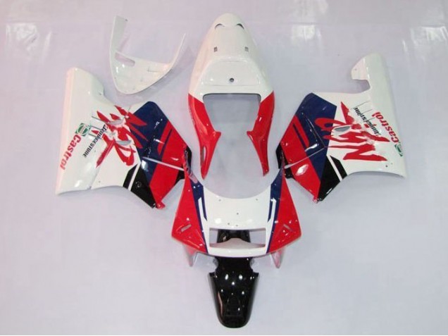 1994-1996 Red White Honda NSR250 MC28 P4 Fairings 1994-1996 Red White Honda NSR250 MC28 P4 Fairings
