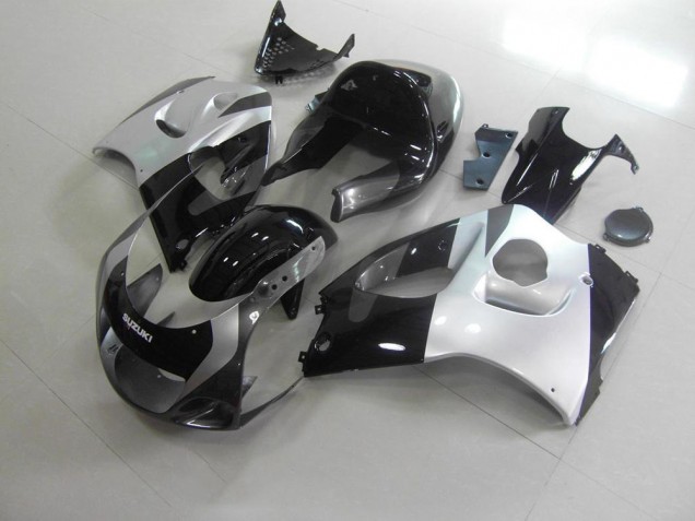1996-2000 Silver Grey No Decals Suzuki GSXR 600 Fairings 1996-2000 Silver Grey No Decals Suzuki GSXR 600 Fairings