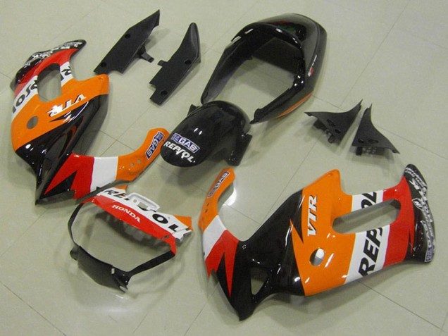 1997-2005 Repsol Honda VTR1000F Fairings 1997-2005 Repsol Honda VTR1000F Fairings