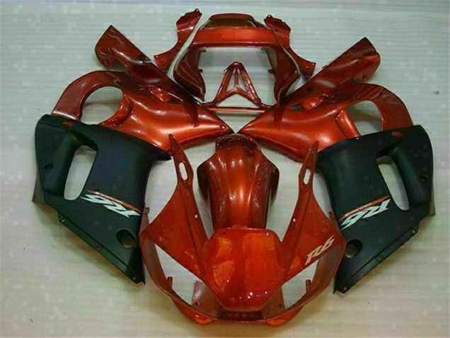 1998-2002 Black Brown Yamaha YZF R6 Fairings 1998-2002 Black Brown Yamaha YZF R6 Fairings