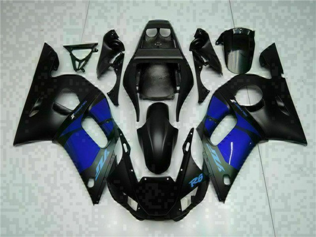 1998-2002 Blue Black Yamaha YZF R6 Fairings & Bodywork 1998-2002 Blue Black Yamaha YZF R6 Fairings & Bodywork