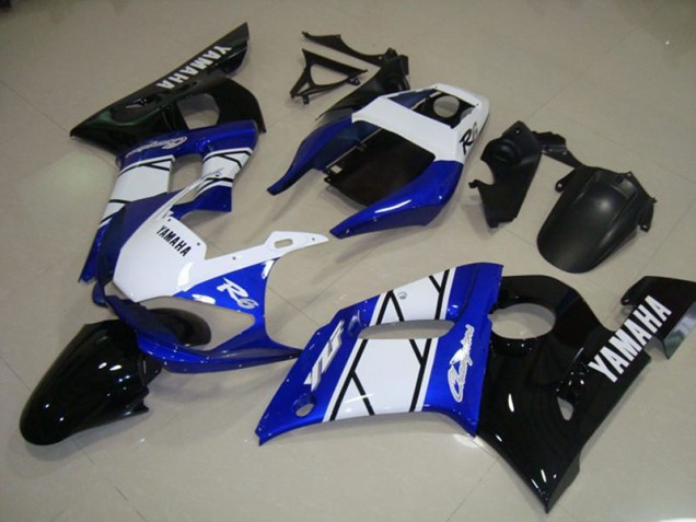 1998-2002 Blue Black Yamaha YZF R6 Fairings 1998-2002 Blue Black Yamaha YZF R6 Fairings