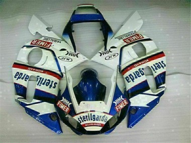 1998-2002 Blue White Yamaha YZF R6 Fairings