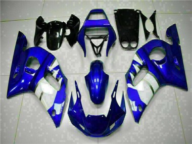 1998-2002 Blue Yamaha YZF R6 Full Fairing Kit