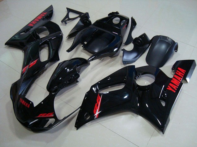 1998-2002 Glossy Black Red Decals Yamaha YZF R6 Fairings & Bodywork 1998-2002 Glossy Black Red Decals Yamaha YZF R6 Fairings & Bodywork