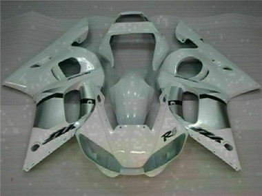 1998-2002 White Yamaha YZF R6 Fairings