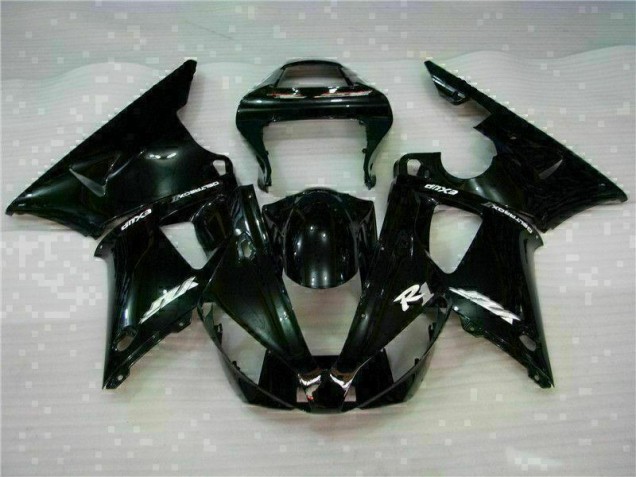 2000-2001 Black Yamaha YZF R1 Fairings & Plastics 2000-2001 Black Yamaha YZF R1 Fairings & Plastics