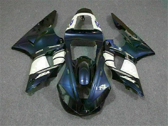 2000-2001 Blue Yamaha YZF R1 Injection Fairings 2000-2001 Blue Yamaha YZF R1 Injection Fairings