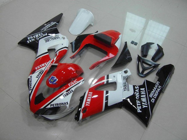 2000-2001 Red White Yamalube Yamaha YZF R1 Fairings 2000-2001 Red White Yamalube Yamaha YZF R1 Fairings
