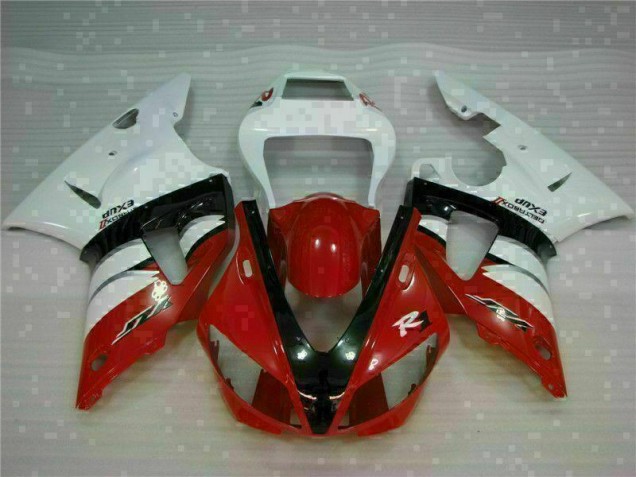 2000-2001 Red Yamaha YZF R1 Abs Fairing Kit 2000-2001 Red Yamaha YZF R1 Abs Fairing Kit