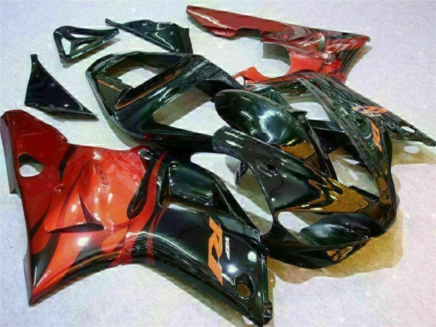 2000-2001 Red Yamaha YZF R1 Fairing Kit 2000-2001 Red Yamaha YZF R1 Fairing Kit