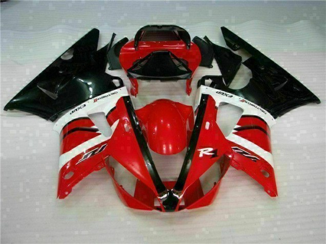 2000-2001 Red Yamaha YZF R1 Injection Fairings 2000-2001 Red Yamaha YZF R1 Injection Fairings