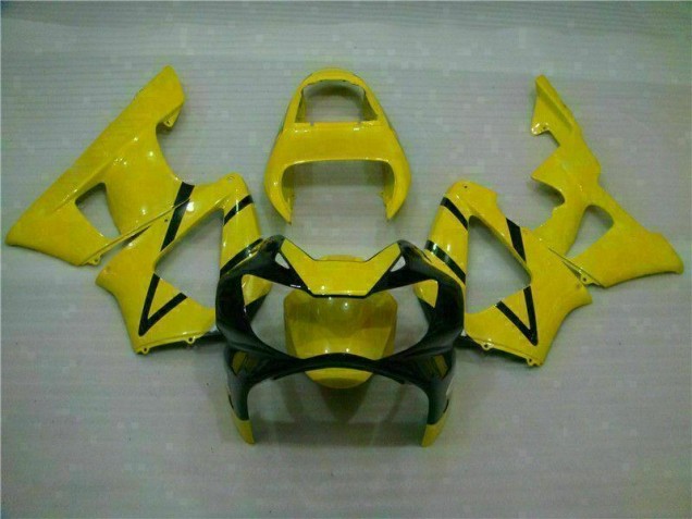 2000-2001 Yellow Honda CBR900RR 929RR Fairings 2000-2001 Yellow Honda CBR900RR 929RR Fairings