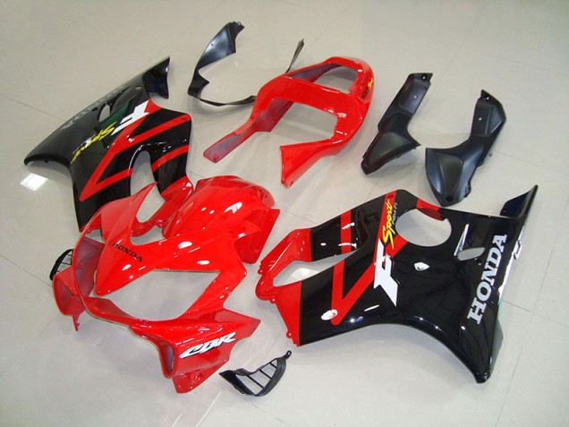 2001-2003 Black Red Honda CBR600 F4I Fairings 2001-2003 Black Red Honda CBR600 F4I Fairings