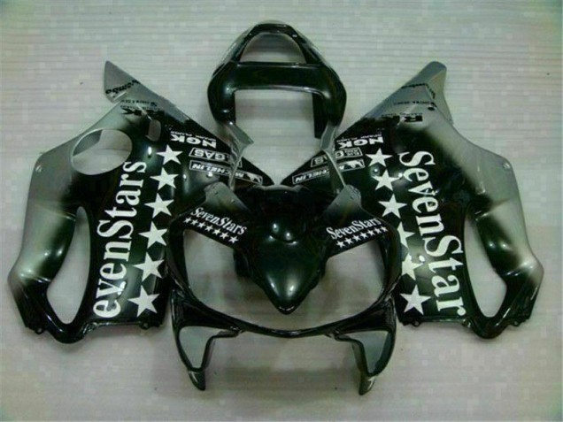 2001-2003 Black Silver Honda CBR600 F4i Fairings 2001-2003 Black Silver Honda CBR600 F4i Fairings
