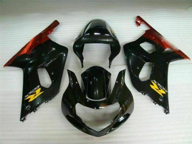 2001-2003 Black Suzuki GSXR 600/750 Fairings & Bodywork 2001-2003 Black Suzuki GSXR 600/750 Fairings & Bodywork
