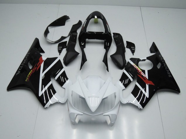 2001-2003 Black White Honda CBR600 F4I Fairings 2001-2003 Black White Honda CBR600 F4I Fairings