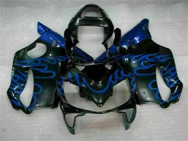2001-2003 Blue Flames Honda CBR600 F4i Fairings 2001-2003 Blue Flames Honda CBR600 F4i Fairings