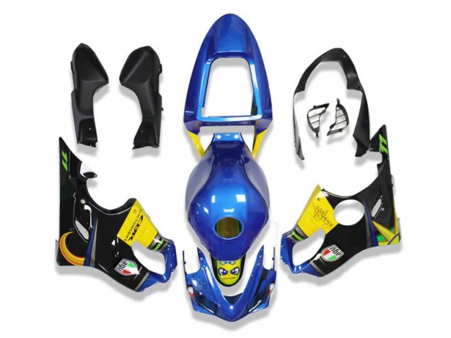 2001-2003 Blue Shark Honda CBR600 F4i Fairings 2001-2003 Blue Shark Honda CBR600 F4i Fairings