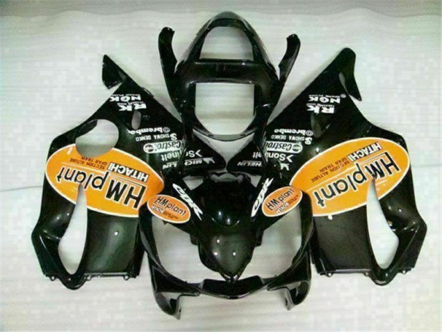 2001-2003 Orange Black Honda CBR600 F4i Fairings 2001-2003 Orange Black Honda CBR600 F4i Fairings