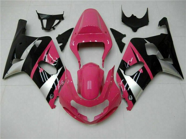 2001-2003 Pink Suzuki GSXR 600/750 Fairings 2001-2003 Pink Suzuki GSXR 600/750 Fairings