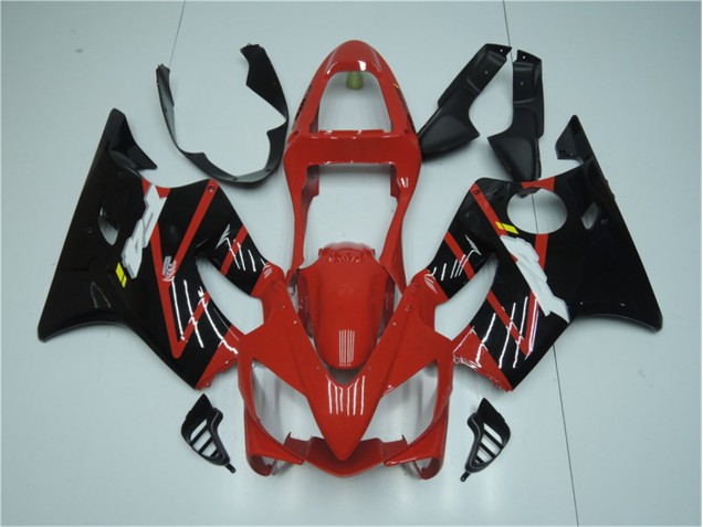 2001-2003 Red Black Honda CBR600 F4i Injection Fairings 2001-2003 Red Black Honda CBR600 F4i Injection Fairings