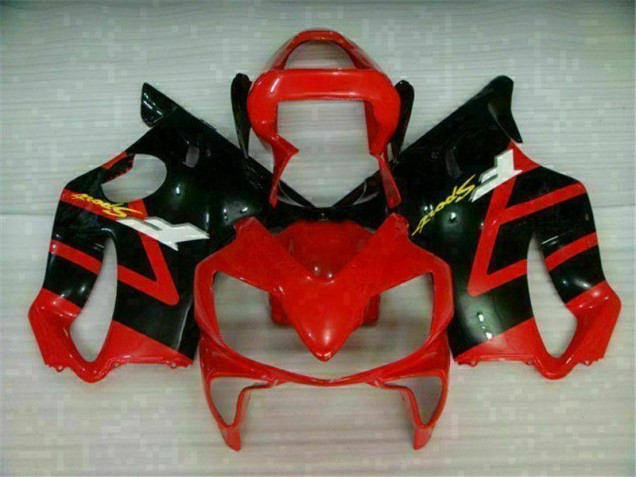 2001-2003 Red Black Honda CBR600 F4i Plastics Fairings 2001-2003 Red Black Honda CBR600 F4i Plastics Fairings