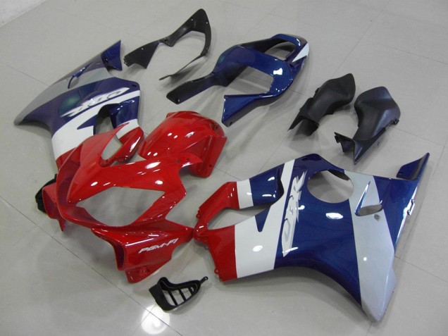 2001-2003 Red Blue Silver Honda CBR600 F4I Fairings 2001-2003 Red Blue Silver Honda CBR600 F4I Fairings