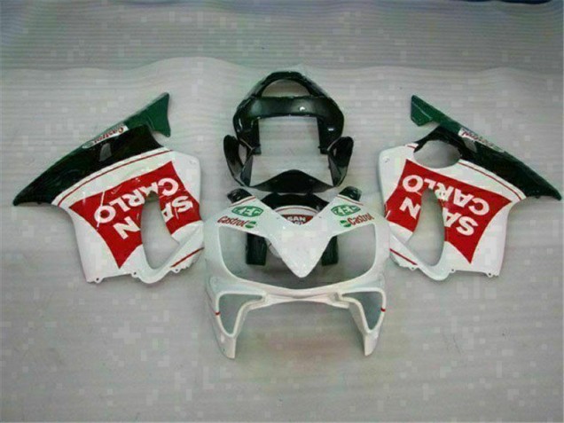2001-2003 Red White Black Honda CBR600 F4i Fairings 2001-2003 Red White Black Honda CBR600 F4i Fairings