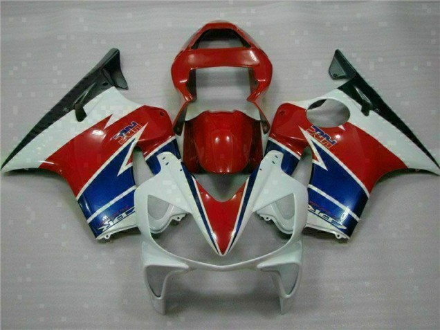 2001-2003 Red White Blue Honda CBR600 F4i Fairings 2001-2003 Red White Blue Honda CBR600 F4i Fairings