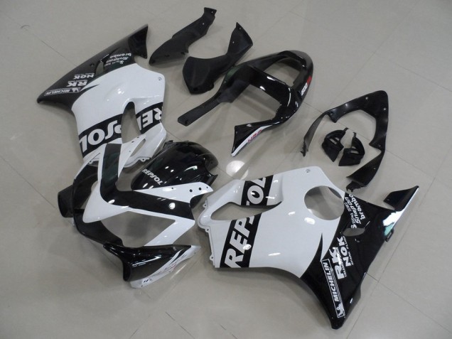 2001-2003 White Repsol Honda CBR600 F4I Fairings 2001-2003 White Repsol Honda CBR600 F4I Fairings