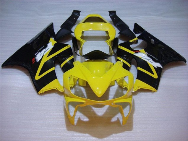 2001-2003 Yellow Black Honda CBR600 F4i Fairings & Bodywork 2001-2003 Yellow Black Honda CBR600 F4i Fairings & Bodywork