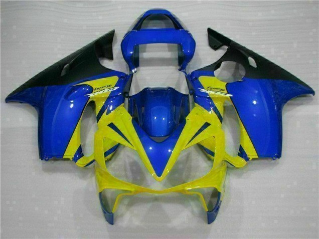 2001-2003 Yellow Blue Honda CBR600 F4i Fairings 2001-2003 Yellow Blue Honda CBR600 F4i Fairings