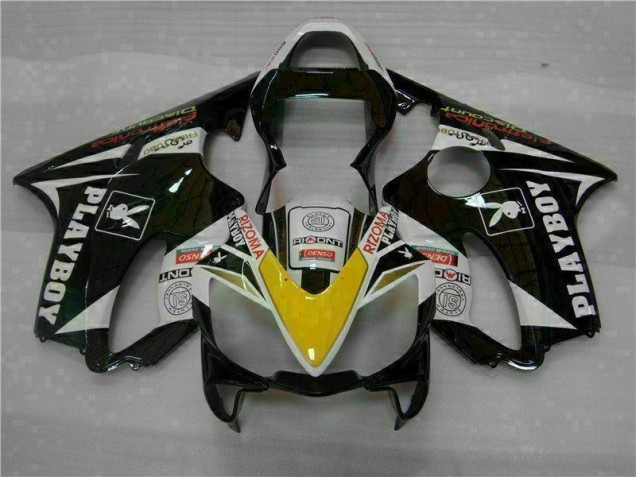 2001-2003 Yellow Silver Black Honda CBR600 F4i Fairings 2001-2003 Yellow Silver Black Honda CBR600 F4i Fairings
