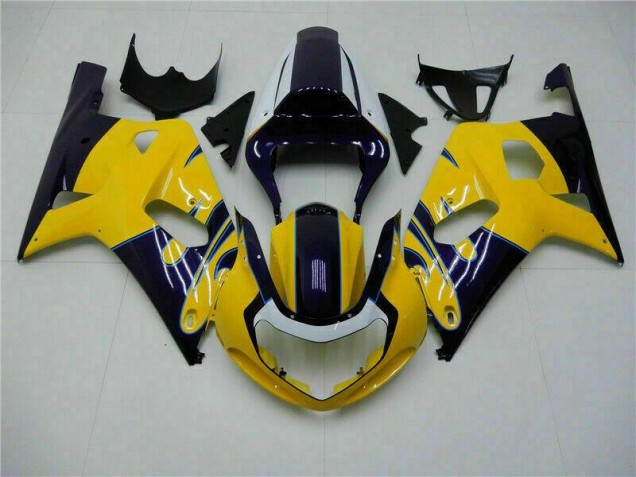 2001-2003 Yellow Suzuki GSXR 600/750 Fairings & Bodywork 2001-2003 Yellow Suzuki GSXR 600/750 Fairings & Bodywork