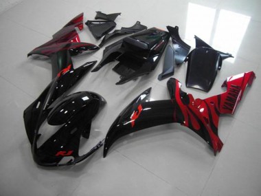 2002-2003 Black Flame Yamaha YZF R1 Fairings