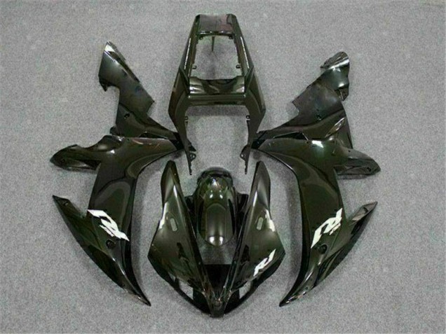 2002-2003 Black Yamaha YZF R1 Fairings 2002-2003 Black Yamaha YZF R1 Fairings