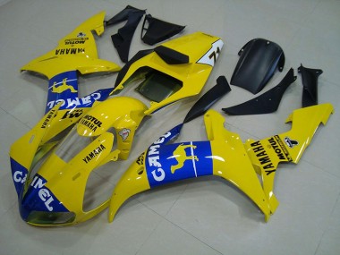 2002-2003 Blue Yellow Yamaha YZF R1 Fairings