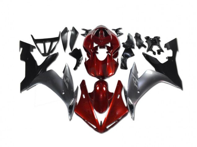 2002-2003 Red Grey Black Yamaha YZF R1 Fairings