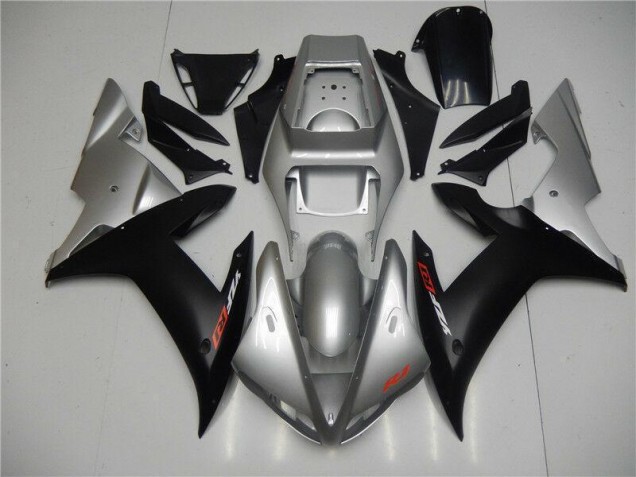 2002-2003 Silver Black Yamaha YZF R1 Fairings & Bodywork 2002-2003 Silver Black Yamaha YZF R1 Fairings & Bodywork
