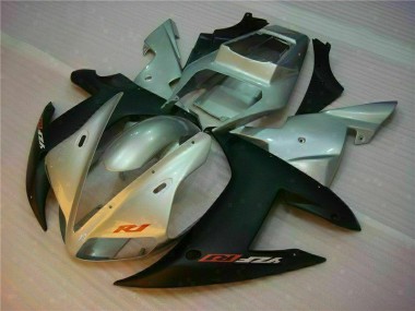 2002-2003 Silver Yamaha YZF R1 Fairings