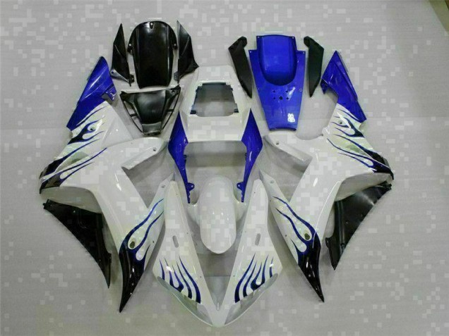 2002-2003 White Yamaha YZF R1 Fairings 2002-2003 White Yamaha YZF R1 Fairings