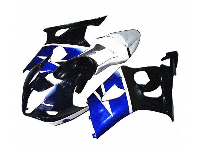 2003-2004 Blue White Suzuki GSXR 1000 Fairings 2003-2004 Blue White Suzuki GSXR 1000 Fairings