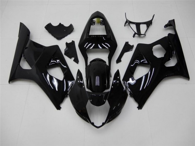 2003-2004 Glossy Black Suzuki GSXR 1000 Fairings 2003-2004 Glossy Black Suzuki GSXR 1000 Fairings
