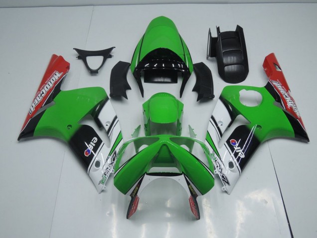 2003-2004 Green Motocard Kawasaki Ninja ZX6R Fairings 2003-2004 Green Motocard Kawasaki Ninja ZX6R Fairings