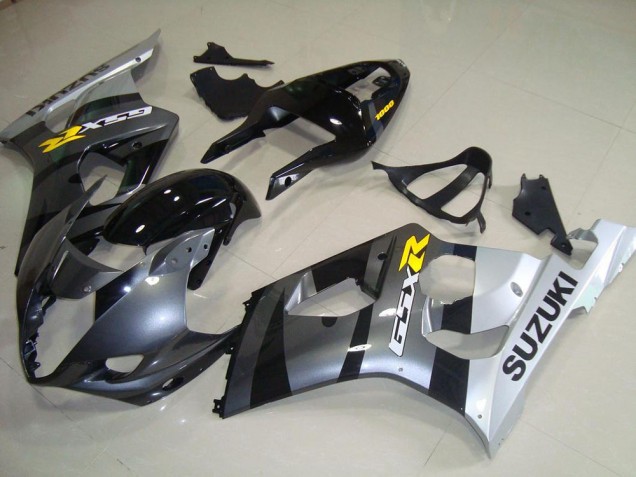 2003-2004 Grey Silver Suzuki GSXR 1000 Fairings 2003-2004 Grey Silver Suzuki GSXR 1000 Fairings