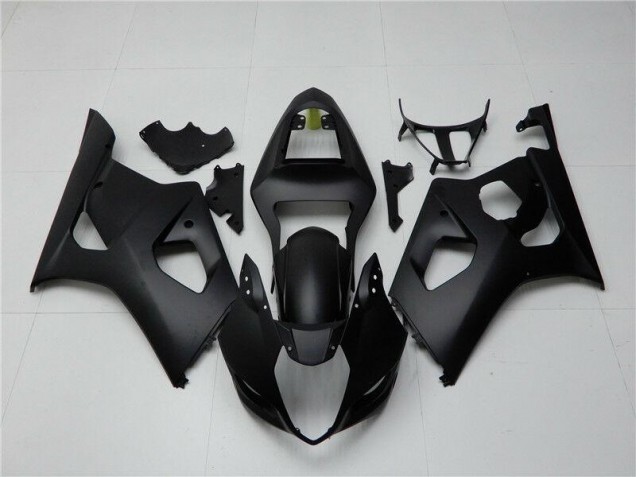 2003-2004 Matte Black Suzuki GSXR 1000 Fairing Kit & Bodywork 2003-2004 Matte Black Suzuki GSXR 1000 Fairing Kit & Bodywork